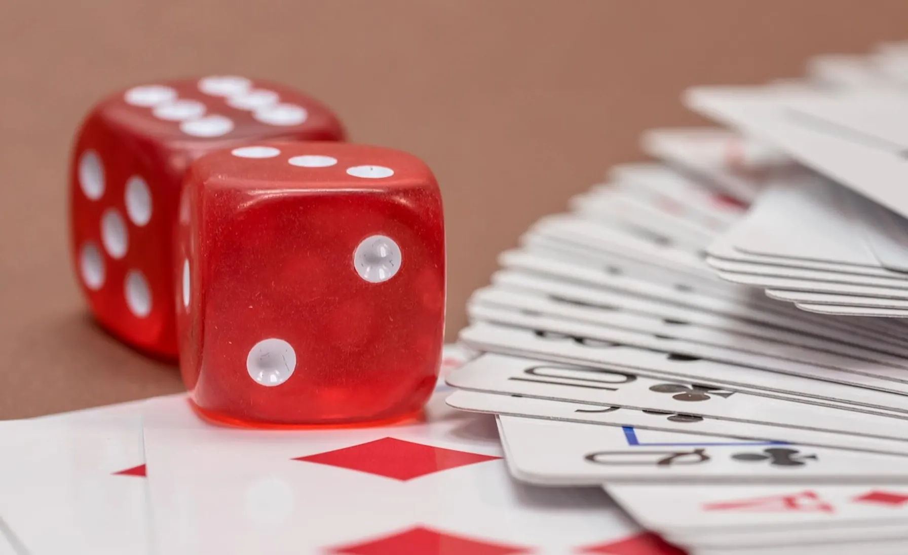 Gambling, card game and dice