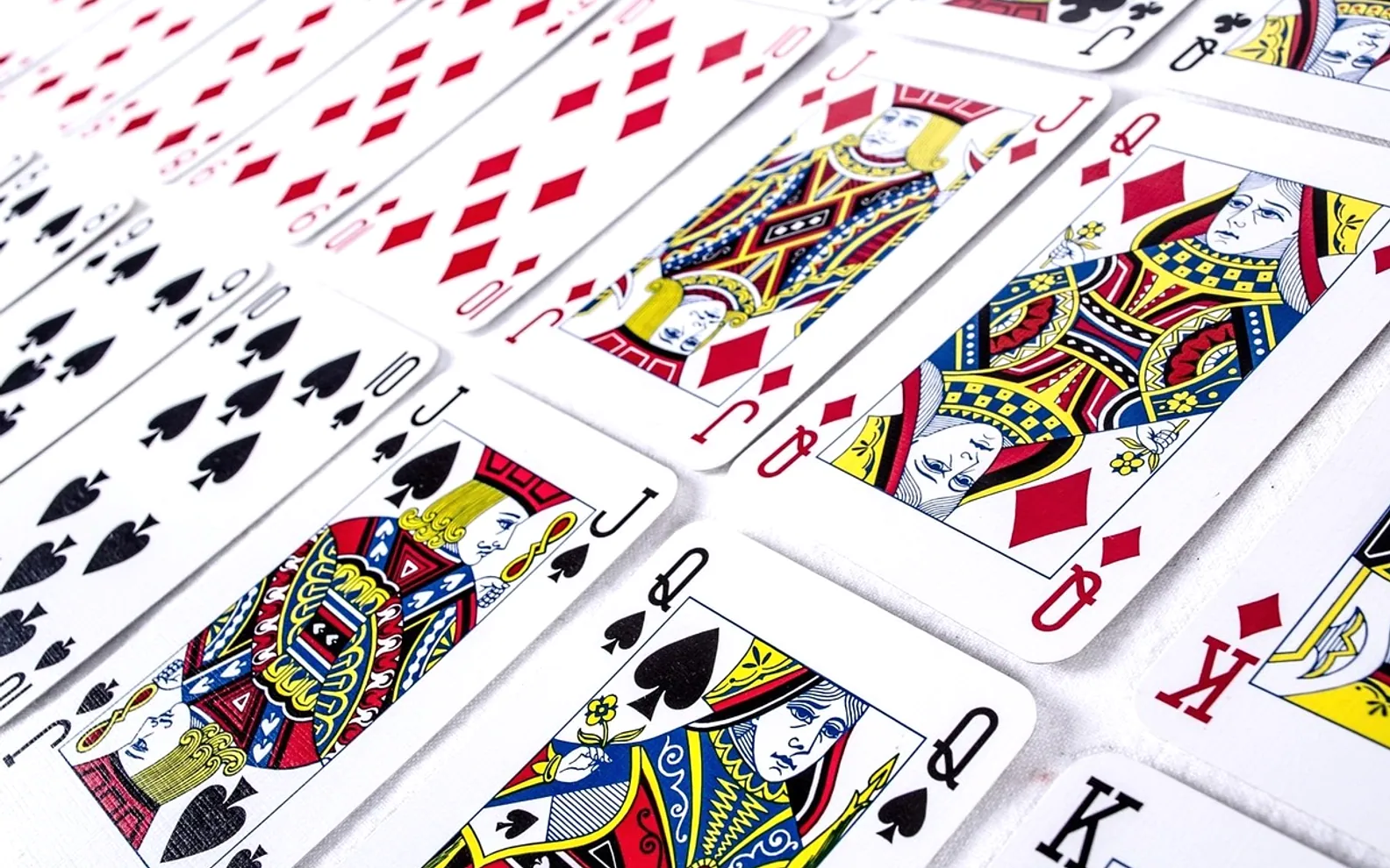 Cards, play and deck